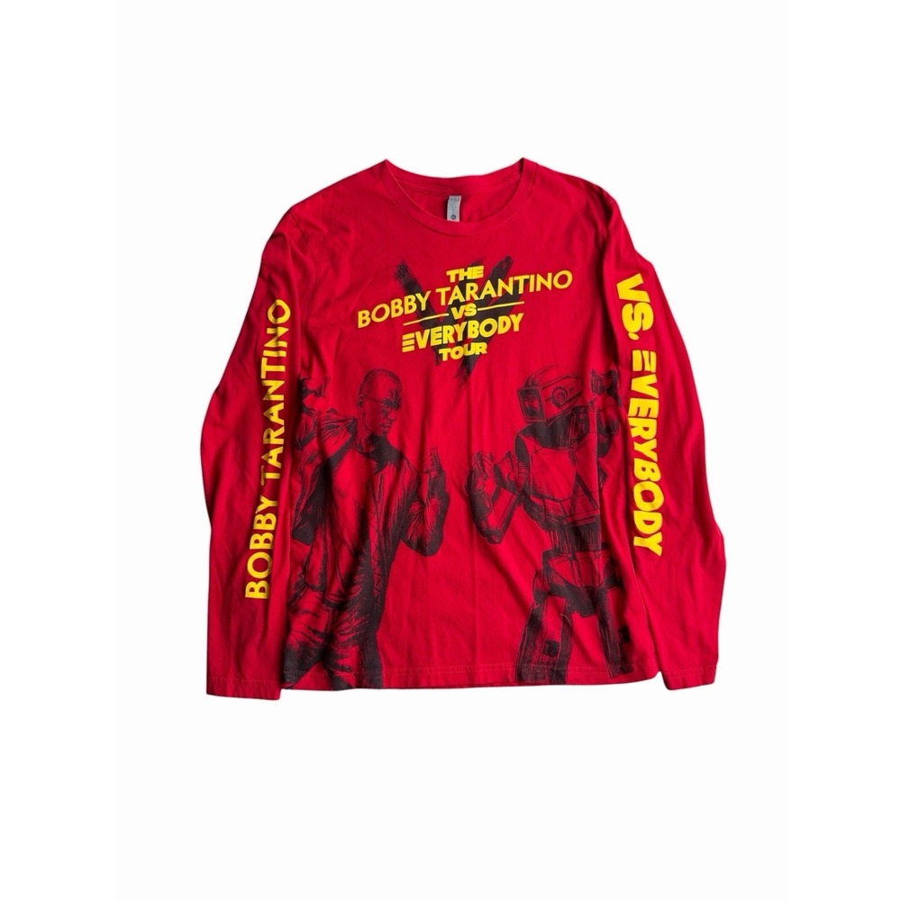 Bobby Tarantino Vs Everybody Tour Shirt Mens Medium Red Logic NF Kyle Tee